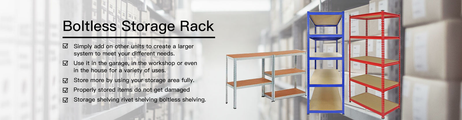 Boltless Storage Rack