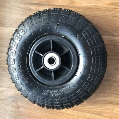 Garden 10 Inch Sack Truck Wheels Inflatable Trolley Wheels Rubber Air Wheel 26CM