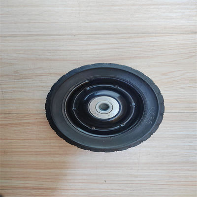 Durable 6 Inch Hard Rubber Wheels Barrow Gas Lawn Mower Rubber Wheel
