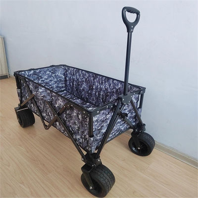 Outdoor Garden Camping Folding Beach Wagon Cart Steel Tube For Transport
