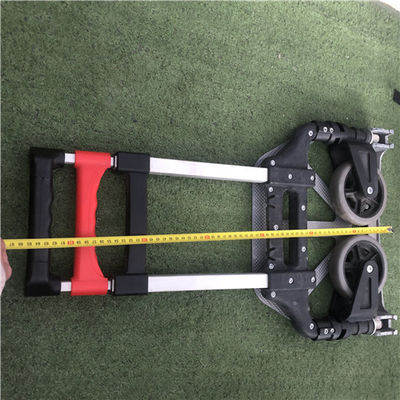 70kgs Folding Hand Trolley Collapsible Aluminium Hand Trolley Portable