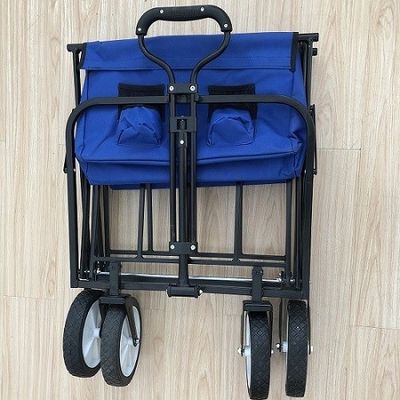 Collapsible Foldable Wagon, Beach Cart Large Capacity, Collapsible Wagon for Sports, Shopping, Camping