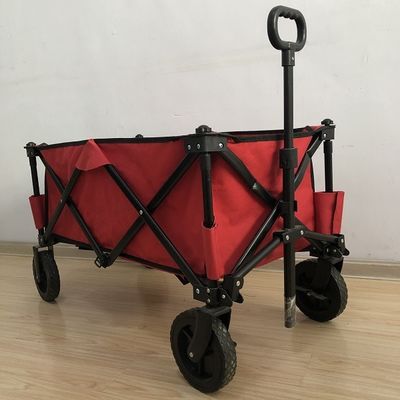 Colorful Folding Sports Wagon Outdoor Small Volume All Terrain Beach Wagon