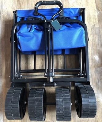 Adjustable Collapsible Picnic Wagon Outdoor Folding Multipurpose Camp Wagon Cart