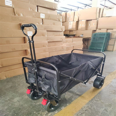 Outdoor Collapsible Garden Wagon Multipurpose Folding Wagon Beach