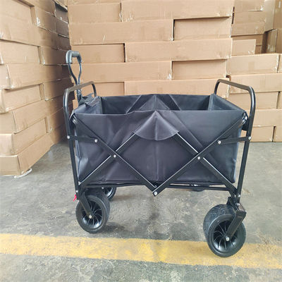 Outdoor Collapsible Garden Wagon Multipurpose Folding Wagon Beach