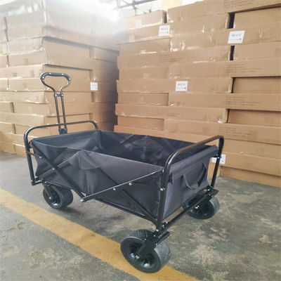 Outdoor Collapsible Garden Wagon Multipurpose Folding Wagon Beach