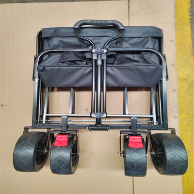 Outdoor Collapsible Garden Wagon Multipurpose Folding Wagon Beach