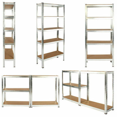 1500mm Boltless Storage Shelves 5 Layer Multipurpose Adjustable Metal Storage Racks