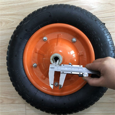 3.00-8 Pneumatic Wheelbarrow Wheel 360mm Rubber Trolley Wheels Pneumatic