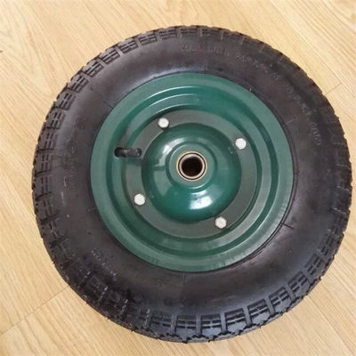 3.50-7 Durable Pneumatic Trolley Wheels Rubber Replacement Pneumatic Cart Wheels