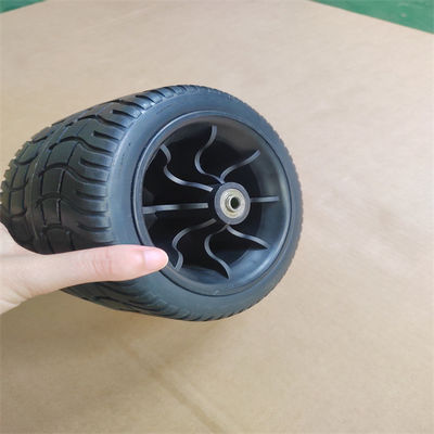 7x4 PU Foam Wheel  Beach Trolley Wide Wheels Sand Passenger Cars