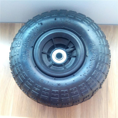 Garden 10 Inch Sack Truck Wheels Inflatable Trolley Wheels Rubber Air Wheel 26CM