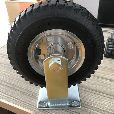 250-4 Rubber Caster Wheels Heavy Duty For Hand Cart