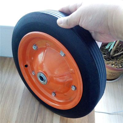31cm 13 Inch Solid Rubber Tires Colorful Rim Solid Rubber Wheelbarrow Tire For Hand Truck