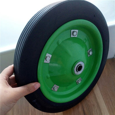 31cm 13 Inch Solid Rubber Tires Colorful Rim Solid Rubber Wheelbarrow Tire For Hand Truck