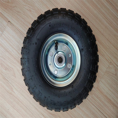 4.10 3.50-4 Pneumatic Trolley Wheels Durable Pneumatic Trolly Wheels For Baby Cart