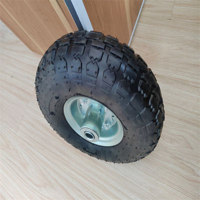 4.10 3.50-4 Pneumatic Trolley Wheels Durable Pneumatic Trolly Wheels For Baby Cart