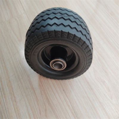 6x2 Inch PU Foam Wheel Beach Wagon Heavy Duty Wheels For Trolley