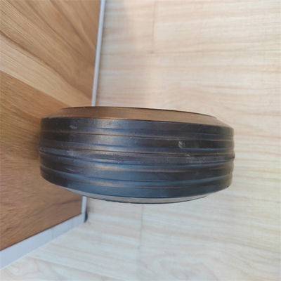 Wagon 8 Inch Solid Rubber Wheels Flat Replacement Solid Rubber Tires For Hand Truck