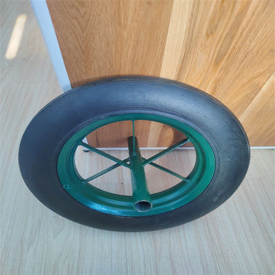 14 Inch Solid Rubber Wheels Proof Tyre Tubeless Wheelbarrow Wheel Solid