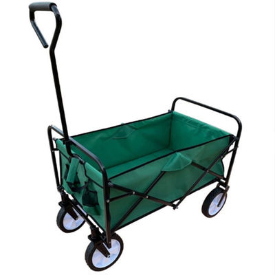 Easy Transportation Foldable Wagon Cart 600D Portable Camping Trolley Hiking