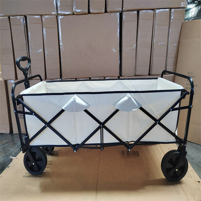 Family Portable Foldable Wagon Cart Picnic Foldable Camping Wagon With Four Wheels