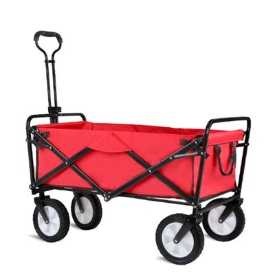 Fashion Collapsible Garden Cart Outdoor Utility Red Collapsible Wagon