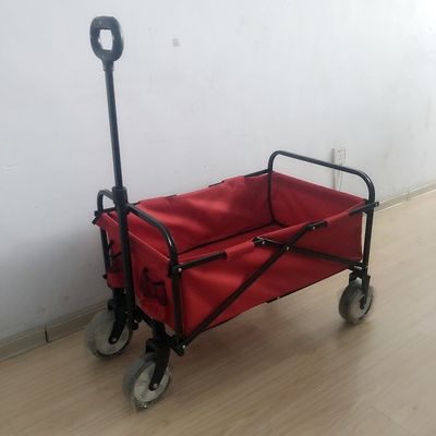 Small Size Folding Beach Wagon Outdoor Utility Foldable Beach Wagon 102cm