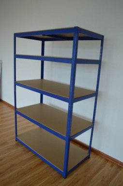 MDF Boltless Heavy Duty Shelving 5 Tier Storage Garage Metal Shelving Rack