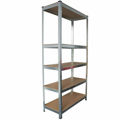 Industrial Galvanised Shelving Unit Racking Garage Storage Shelves 5 Tier