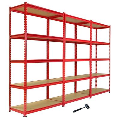 Industrial Heavy Duty Racking Shelves 5 Tier Metal Storage Shelves Garage