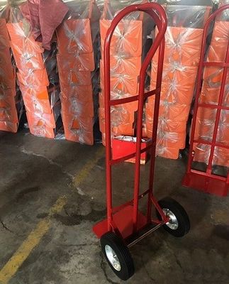 150kg Folding Hand Trolley Heavy Duty Sack Truck Industrial Hand Trolley With Solid Wheels
