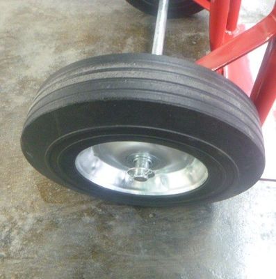 150kg Folding Hand Trolley Heavy Duty Sack Truck Industrial Hand Trolley With Solid Wheels