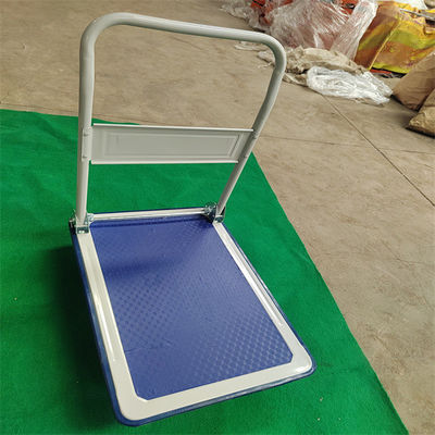Thickened Folding Platform Cart Functional Net Enclosure Rolling Flatbed Cart