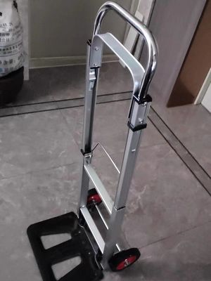 Industrial Aluminium Folding Hand Trolley Lightweight Collapsible Sack Trucks