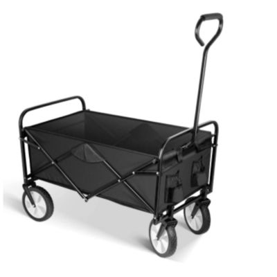 4 PVC Wheels Foldable Multi Purpose Trolley For Carrying Cloth Bag Color Customized