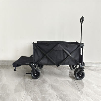 Utility Outdoor Camping Customized Folding Wagon Cart In Four Directions