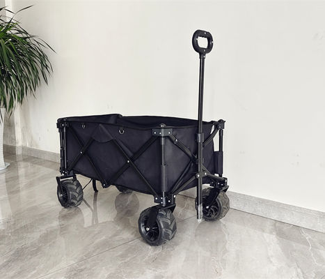 Utility Outdoor Camping Customized Folding Wagon Cart In Four Directions