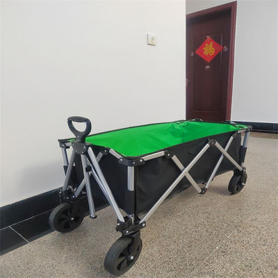 Customized 7 Inch Wheel Trolley Cart Camping Garden Foldable Wagon
