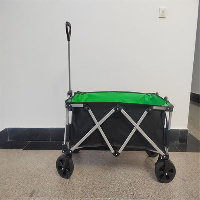 Customized 7 Inch Wheel Trolley Cart Camping Garden Foldable Wagon