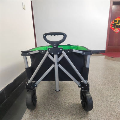 Customized 7 Inch Wheel Trolley Cart Camping Garden Foldable Wagon