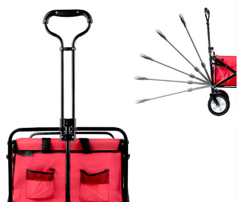Retractable Handle Stall Folding Car For Outdoor Camping