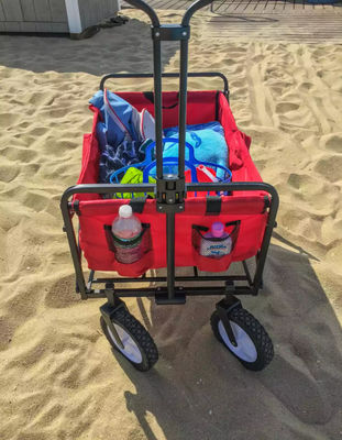 Retractable Handle Stall Folding Car For Outdoor Camping