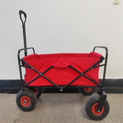 Heavy Duty Collapsible Folding Wagon Utility Outdoor Camping Garden Tools Cart