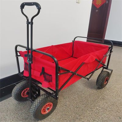 Heavy Duty Collapsible Folding Wagon Utility Outdoor Camping Garden Tools Cart