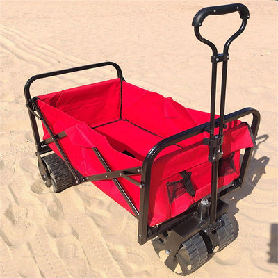 Roll Container All Terrain Wheel Camping Beach Collapsible Wagon Folding Cart