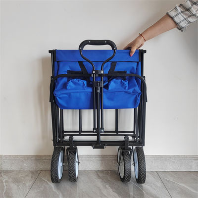 Fold Up Shopping Luggage Cart Trolley Folding Cart Folding Wagon