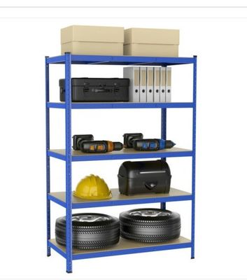 Custom Store 5 Tier Stainless Steel Display Warehouse Shelving Racks For Storage