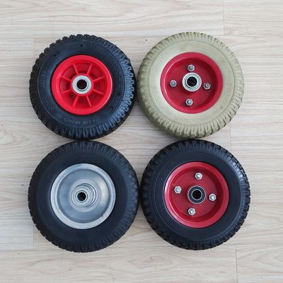 8 Inch 2.50-4 Custom Rim Color Pneumatic Rubber Tire Wheel For Trolley Wheel Barrow
